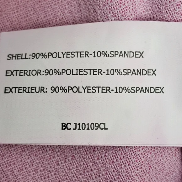 Lena Gabrielle Pink Fringe Moto Jacket – Size 12 - Picture 13 of 13